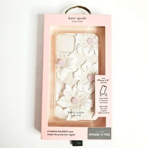 Kate Spade Hollyhock Floral Clear iPhone 11 Pro